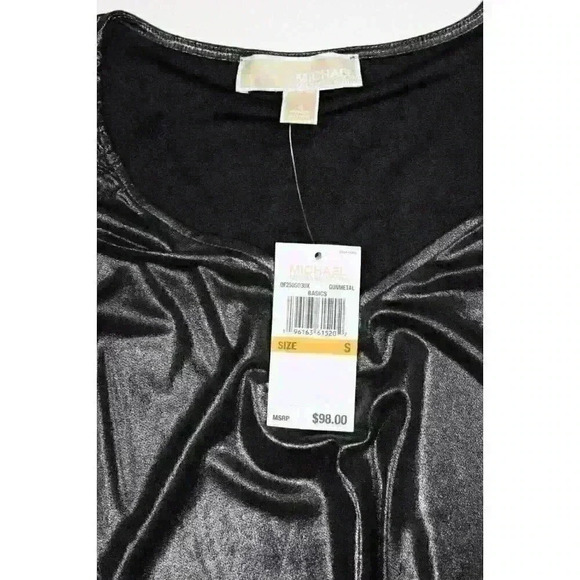 NEW! MICHAEL Michael Kors Women's S V-neck Flutter Sleeve Top MSRP $98 - Picture 3 of 3